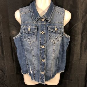 Maurices Denim Vest